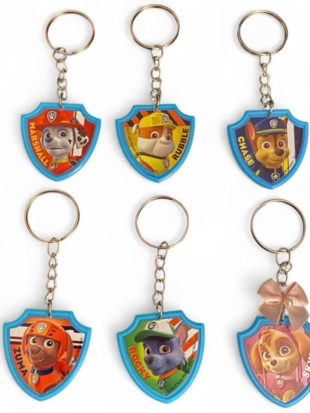 Paw Patrol Keychain Set